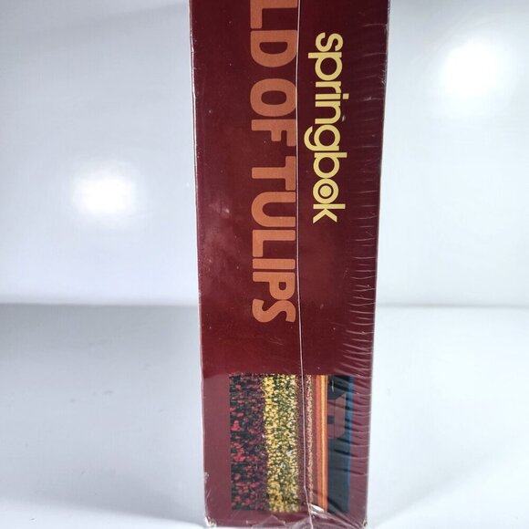 Springbok Puzzle Field of Tulips Vintage 2003 Authentic 2000 Interlocking Pieces - Picture 7 of 8